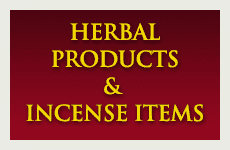 Herbal Products & Incense Items